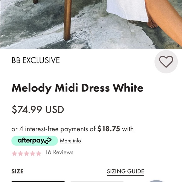 Green strapless O-ring midi dress - Picture 3 of 7